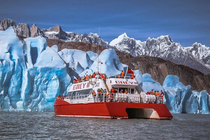 Grey Glacier Navigation in Torres Del Paine