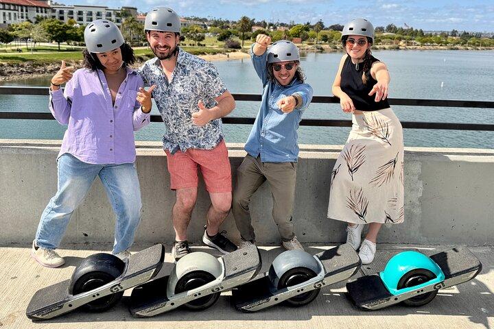 Onewheel Electric Hoverboard Lektion og Bay Ride