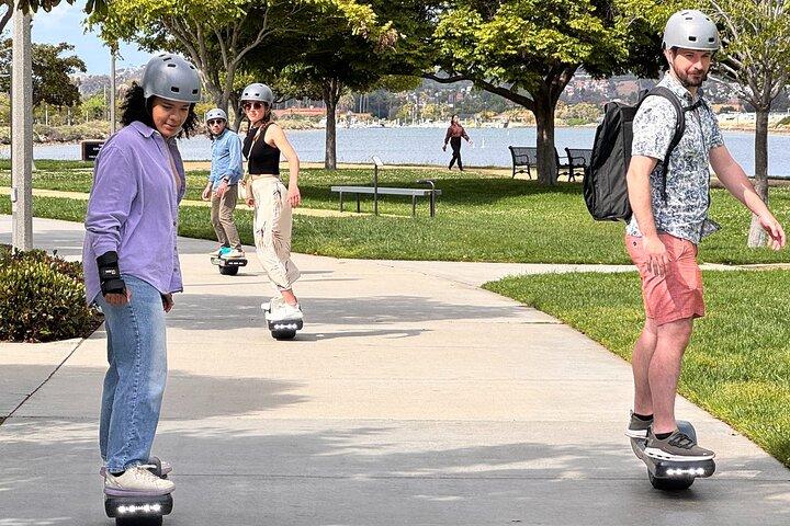 Onewheel Electric Hoverboard Lektion og Bay Ride