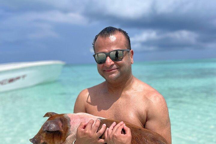 Nassau: 3 îles Cochons, Tortues,Snorkel & Beach Club avec déjeuner