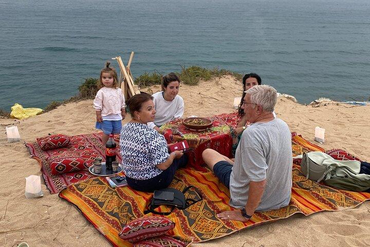 Cena marroquí y sandboard en las dunas de Agadir