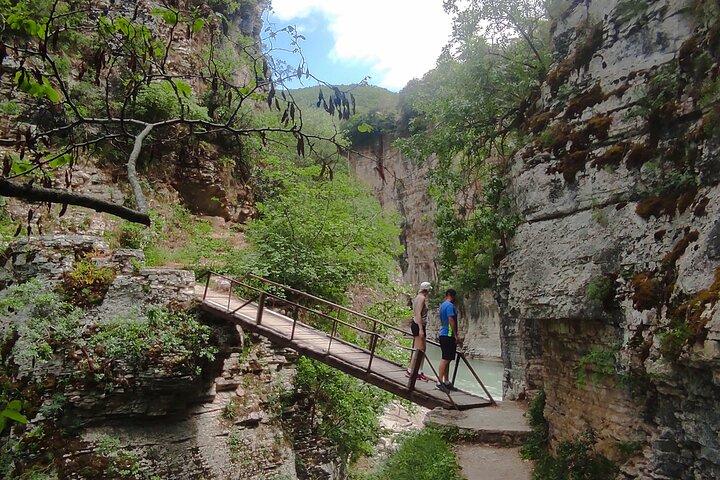 From Berat exploring Bogova waterfall & Osumi canyon