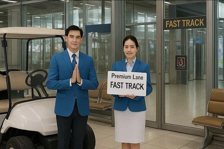 Servicio de carril VIP de vía rápida del aeropuerto Suvarnabhumi de Bangkok