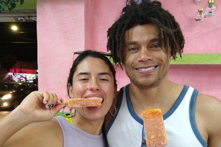 Tour a pie por la comida de Cozumel : Comer local & descubrir gemas ocultas