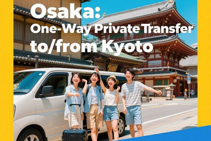 Osaka: Transferência privada de / para Kyoto