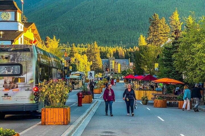 Banff: Gondel, Hot Spring en Drie Meren Tour