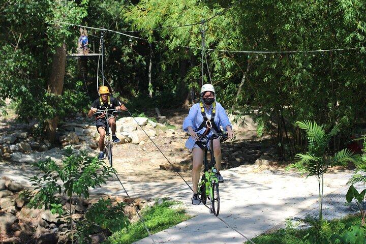 Tour de aventura en bicicleta por la selva desde Koh Samui