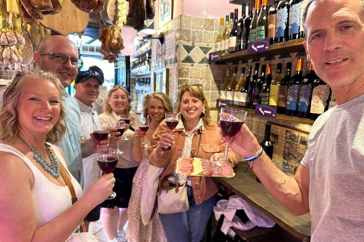 Trevifontänen, Pantheon och Campo Dei Fiori Market Food and Wine Tour