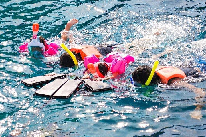 プーケットコーラル島と豪華カタマランによるサンセットディナー