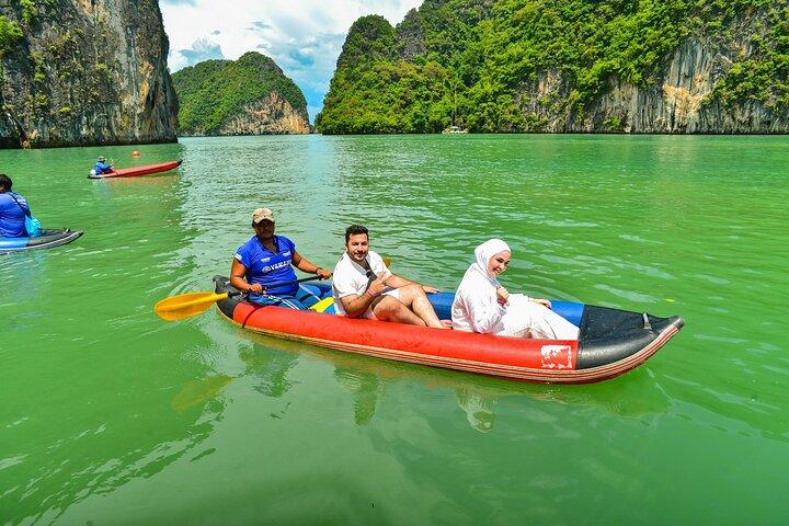 Romantico tramonto Phang Nga Bay e gita in canoa da Phuket