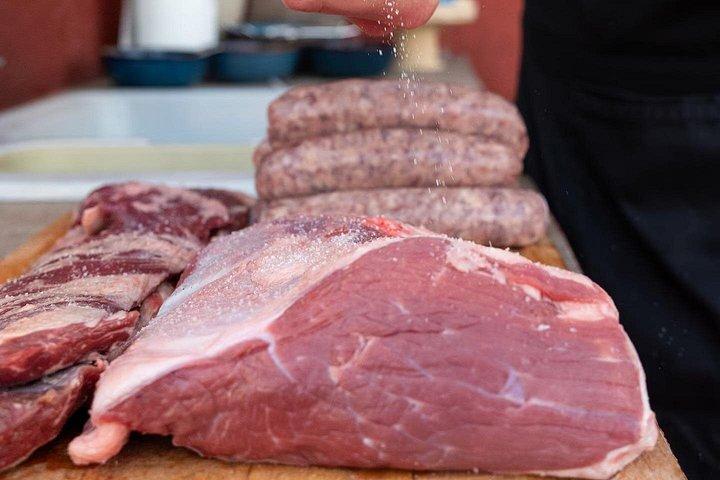 バルセロナ中心部のペントハウスでシェフと一緒にバーベキュー
