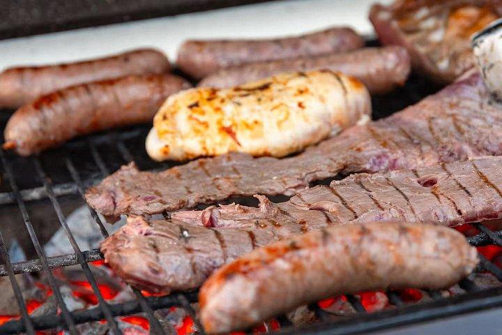 バルセロナ中心部のペントハウスでシェフと一緒にバーベキュー