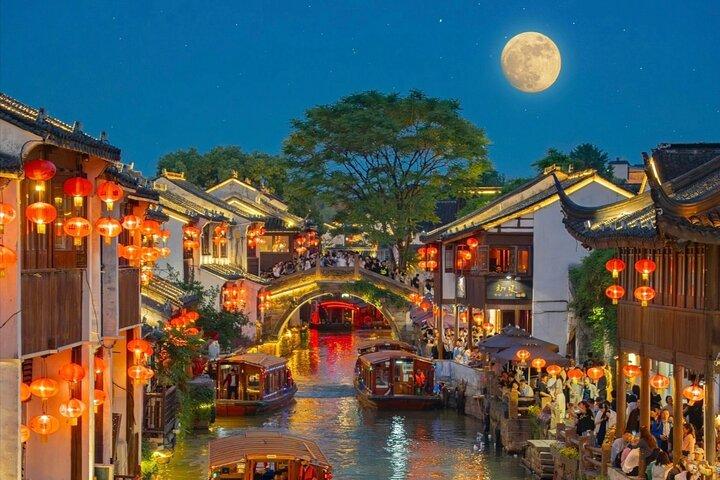 Excursion d'une journée à Suzhou depuis le canal culturel des jardins de Shanghai