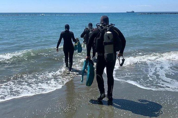 Scuba Diving for Beginners in Limassol Amathus Ruins
