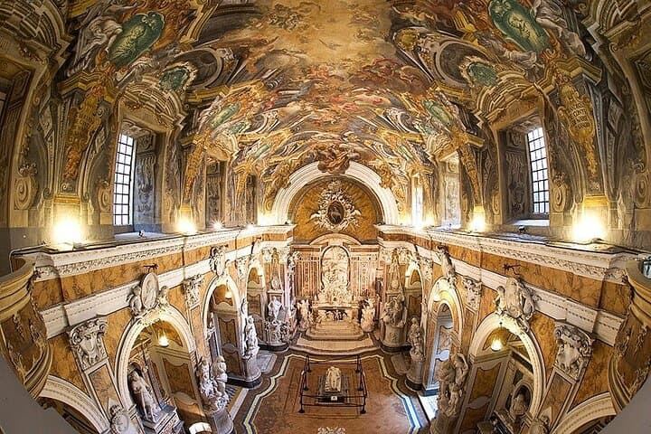 Naples Chapel of Sansevero and the Veiled Christ with Ticket