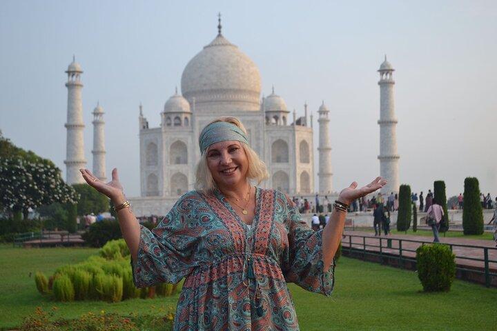 Agra Tagesausflug von Delhi Taj Mahal und Agra Fort mit dem Zug