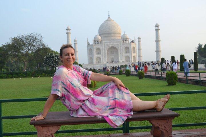 Agra Tagesausflug von Delhi Taj Mahal und Agra Fort mit dem Zug