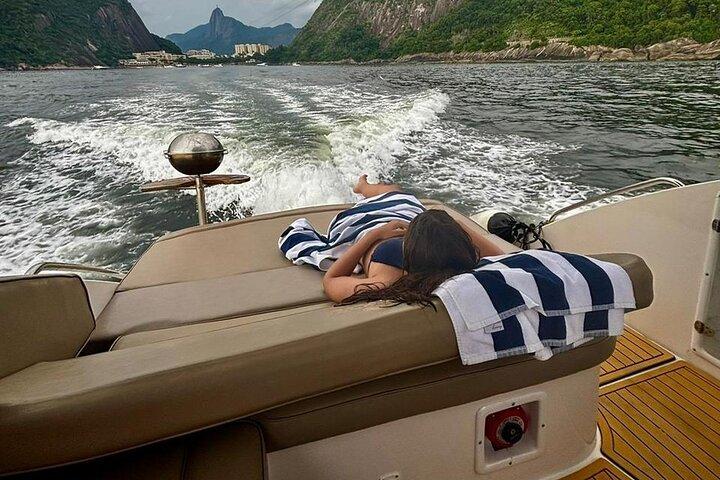 Privat motorbåtstur i Rio de Janeiro