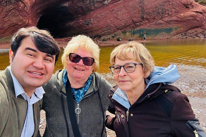 Flyrejser til Fundy Shore med bus