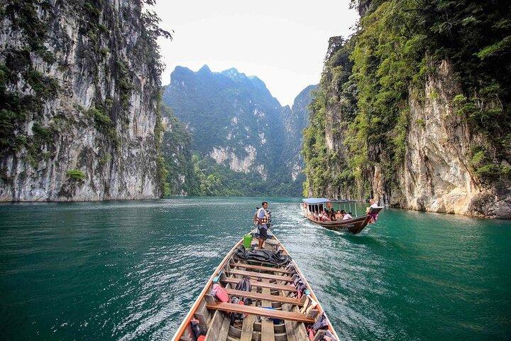Excursión de un día al Lago Cheow Lan y Samet Nangshe