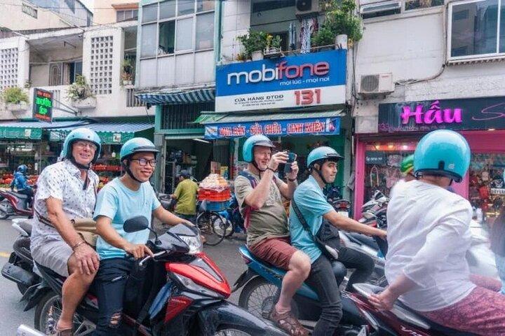 Saigon Highlight og usynlig af motorcykel