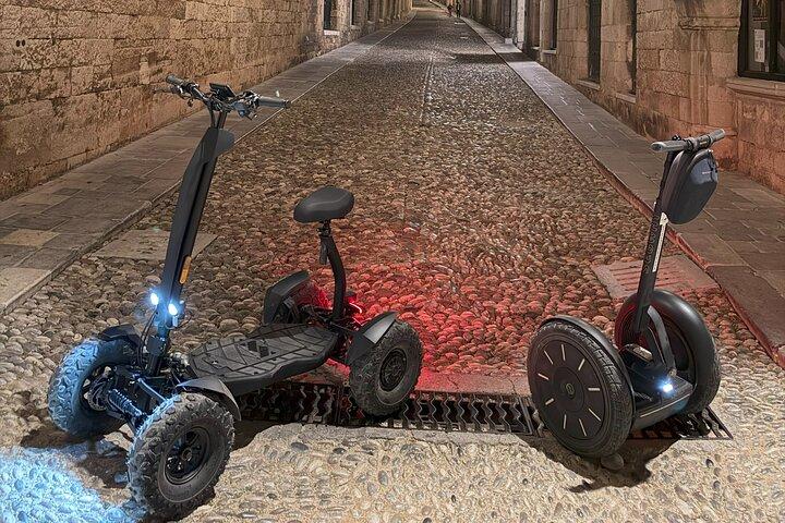 ロードス島の夜のセグウェイルート