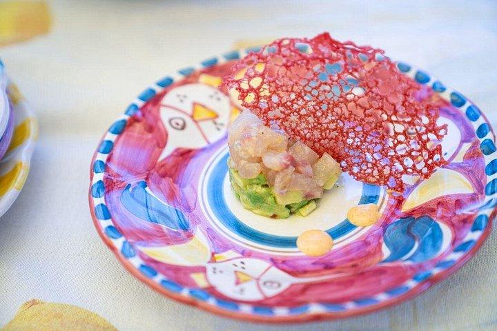 ソレントで小グループワインテイスティングeフードペアリング体験