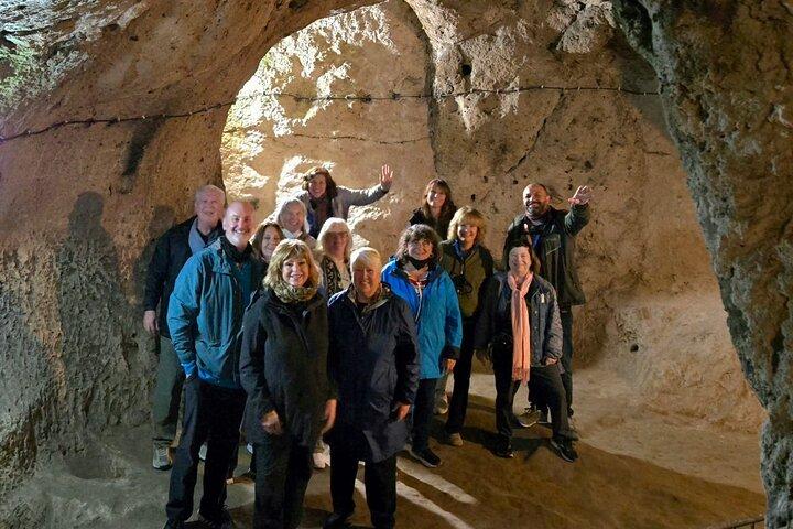 Tour della Cappadocia rossa e blu con città sotterranea