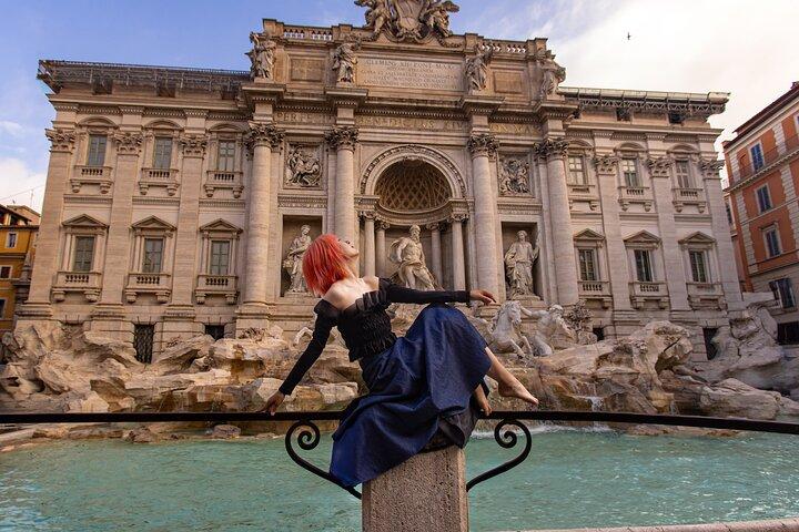 ローマで90分間のフォトセッション