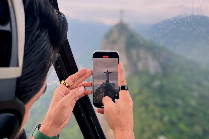 Rio : Helicopter tour at Christ the Redeemer - 30 minutes