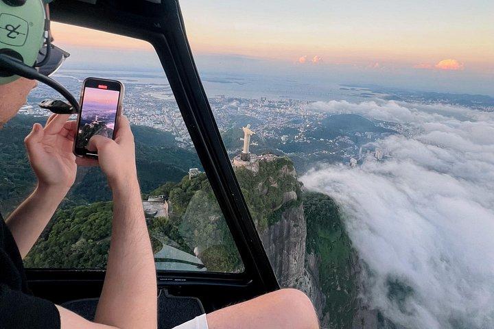 Rio : Helicopter tour at Christ the Redeemer - 30 minutes