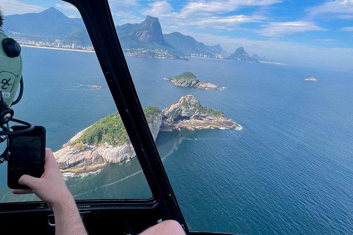 Rio : Helicopter tour at Christ the Redeemer - 30 minutes