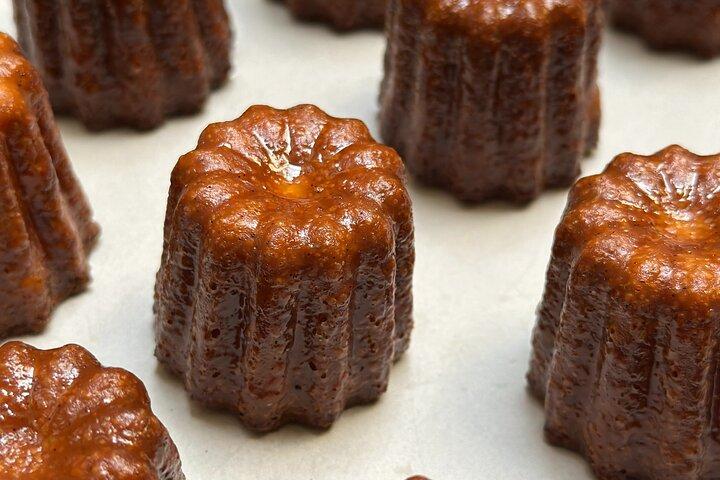 Experiencia de hornear canele y madeleine en Burdeos
