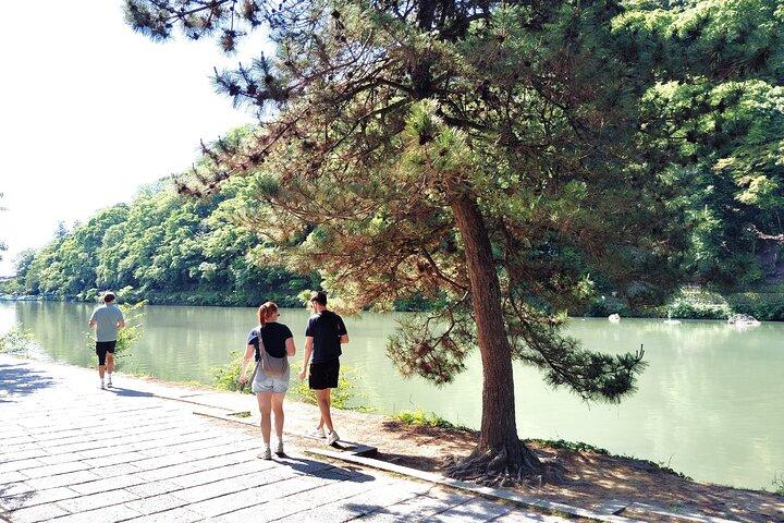 京都： 嵐山竹林のセレネ朝散歩