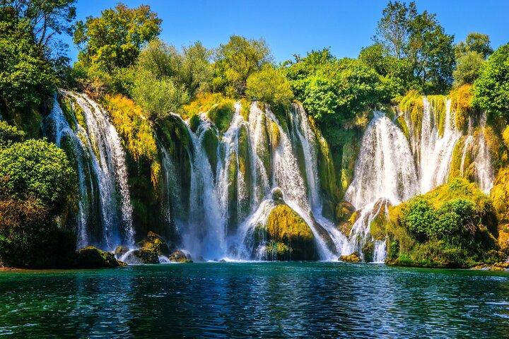 Private Dubrovnik til Mostar & Kravice Falls Tour