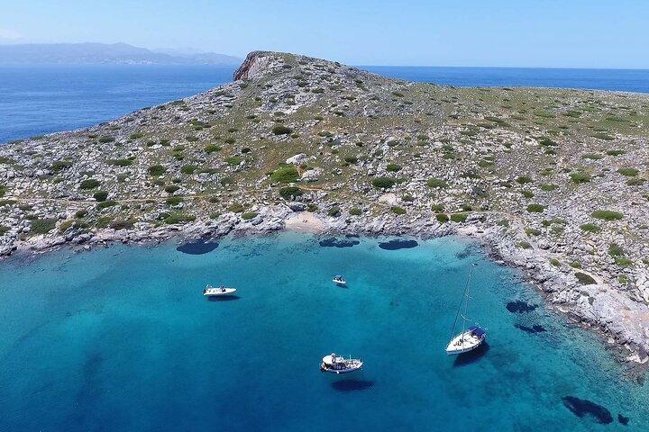 Varen naar Dia Island vanuit Heraklion! Halve dag mini cruise!