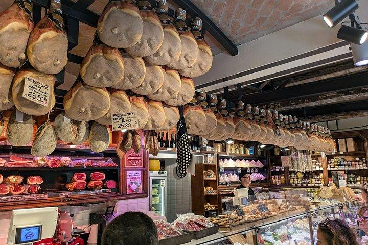 Parma mattur med sightseeing och parmesanprovning