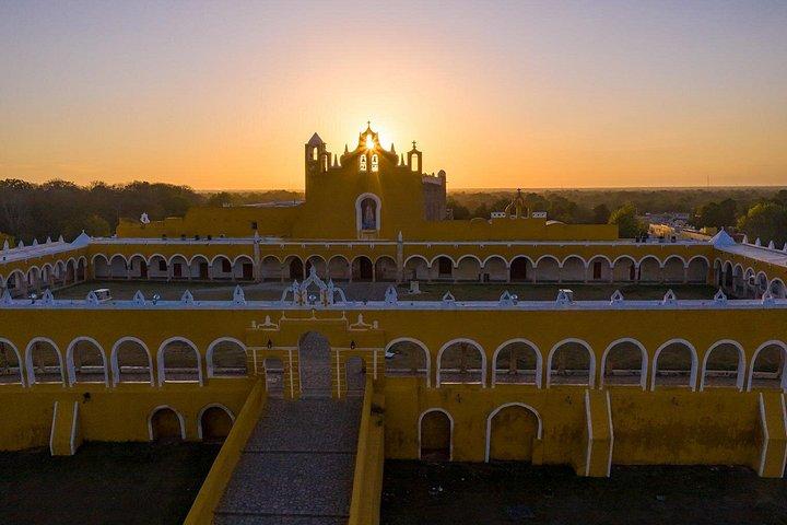 Chichen Itza, Cénote et Izamal Magic Town avec déjeuner buffet