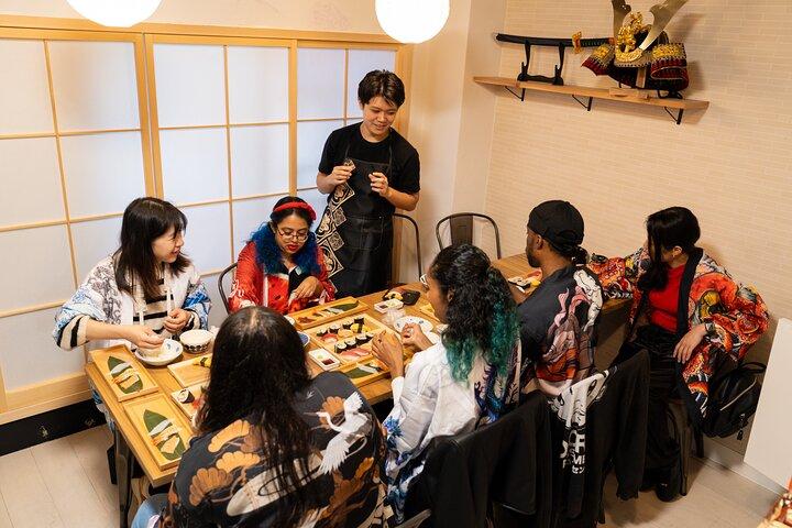 Classe de Sushi Popular em Asakusa