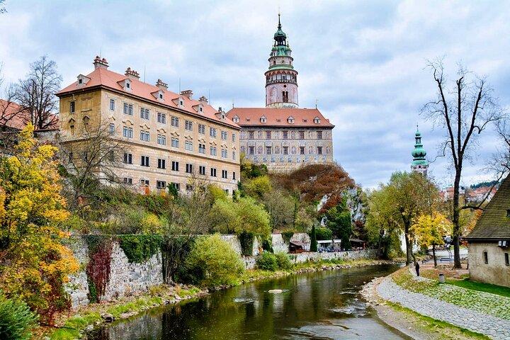 Český Krumlov Unesco dagstur från Prag