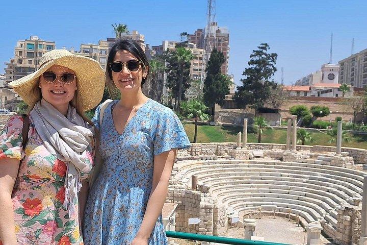 Full Day Alexandria Tour from Cairo with Mediterranean View