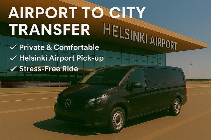 Luchthaventransfer Helsinki Centrum