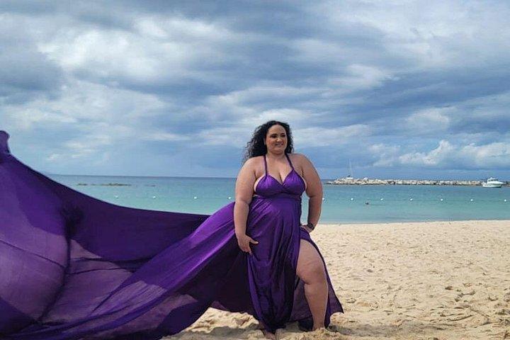 モンテゴベイのフライングドレスとカヤックの写真撮影