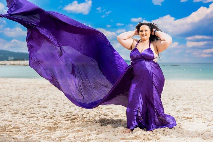 モンテゴベイのフライングドレスとカヤックの写真撮影