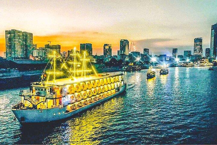 生演奏付きサイゴンディナークルーズホーチミン-グループツアー
