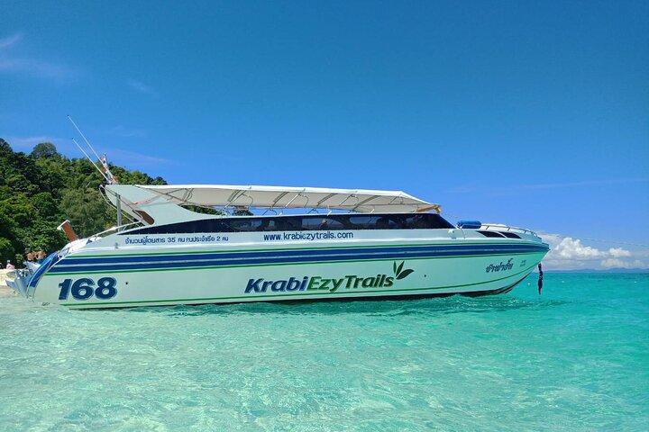 Phi Phi Early Bird & 4 Islands - Tagestour mit dem Schnellboot von Krabi