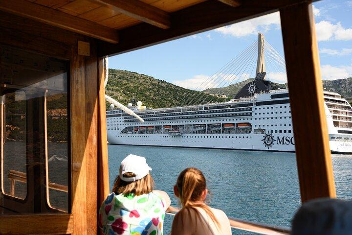 Excursión en barco con paradas libres desde Dubrovnik