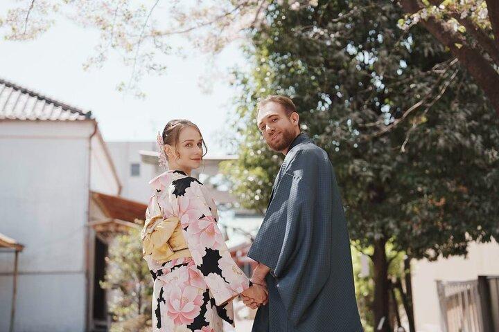 Asakusa Premier Kimono Rental and Styling Experience