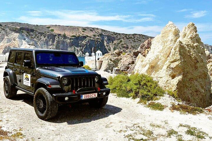 Jeep Milos Day Adventure: Highlights Premium Island e churrasqueira