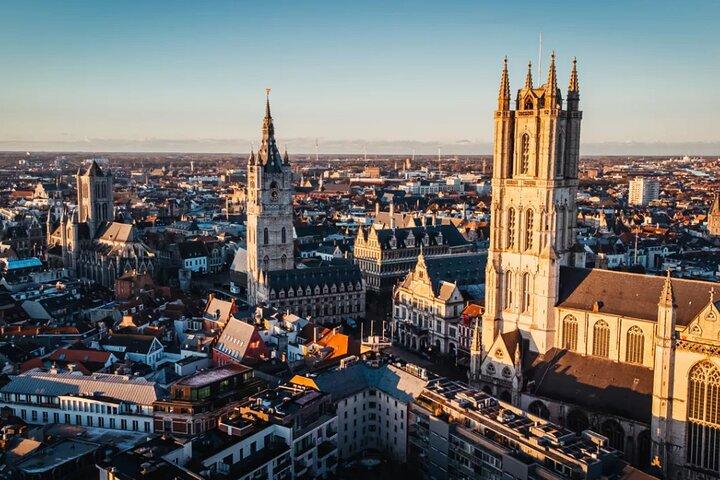 Visite à pied à Gand en temps fort